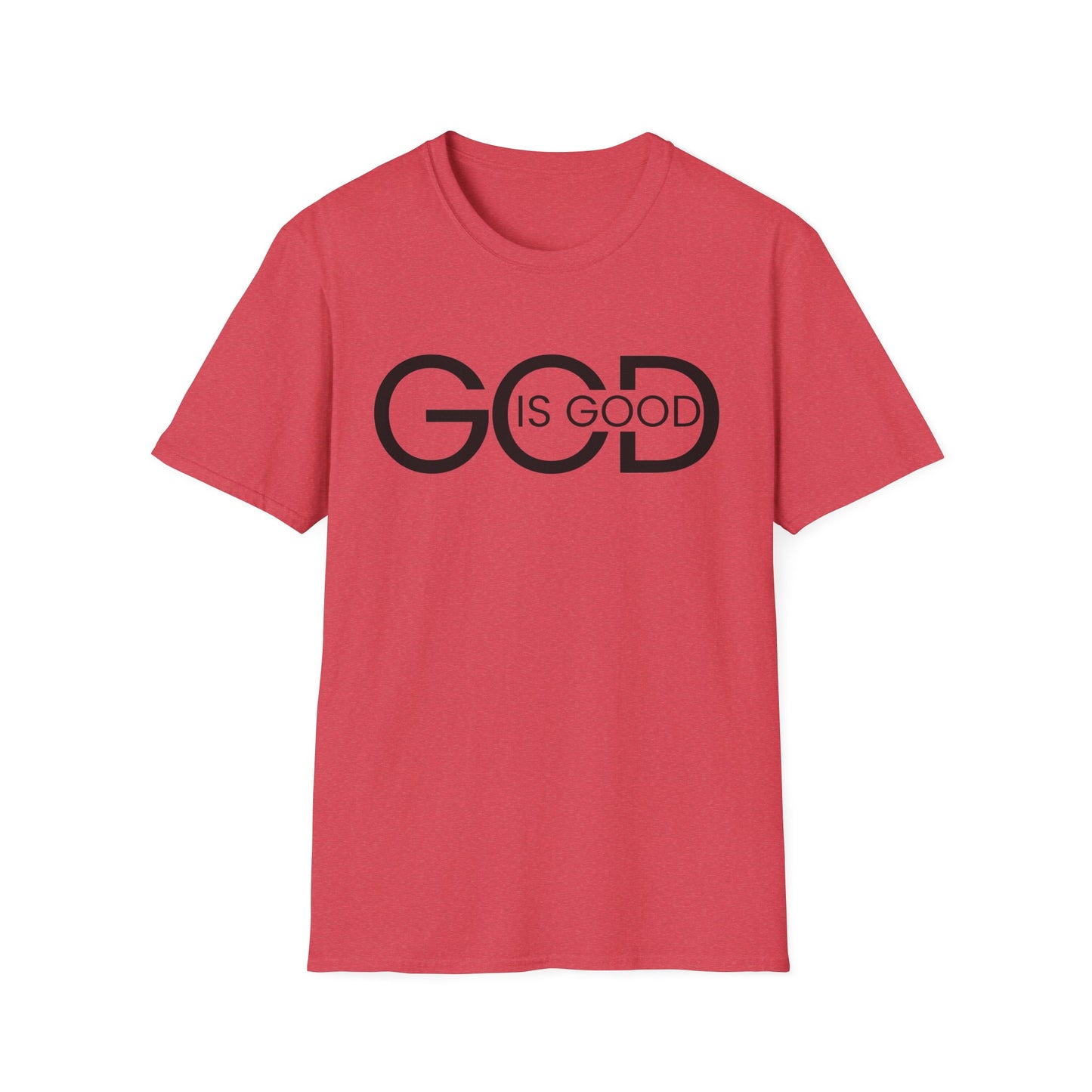 Faith-Inspired Unisex Softstyle T-Shirt | God is Good Tee | Comfortable Casual Wear | Perfect for Church, Gifts, Everyday Style, Faith