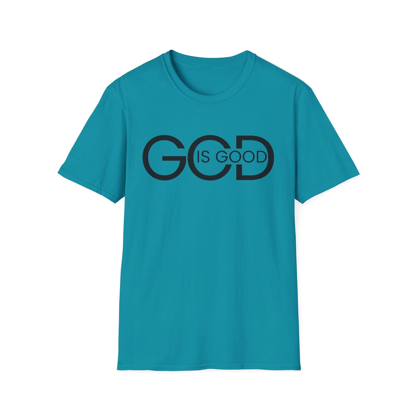 Faith-Inspired Unisex Softstyle T-Shirt | God is Good Tee | Comfortable Casual Wear | Perfect for Church, Gifts, Everyday Style, Faith