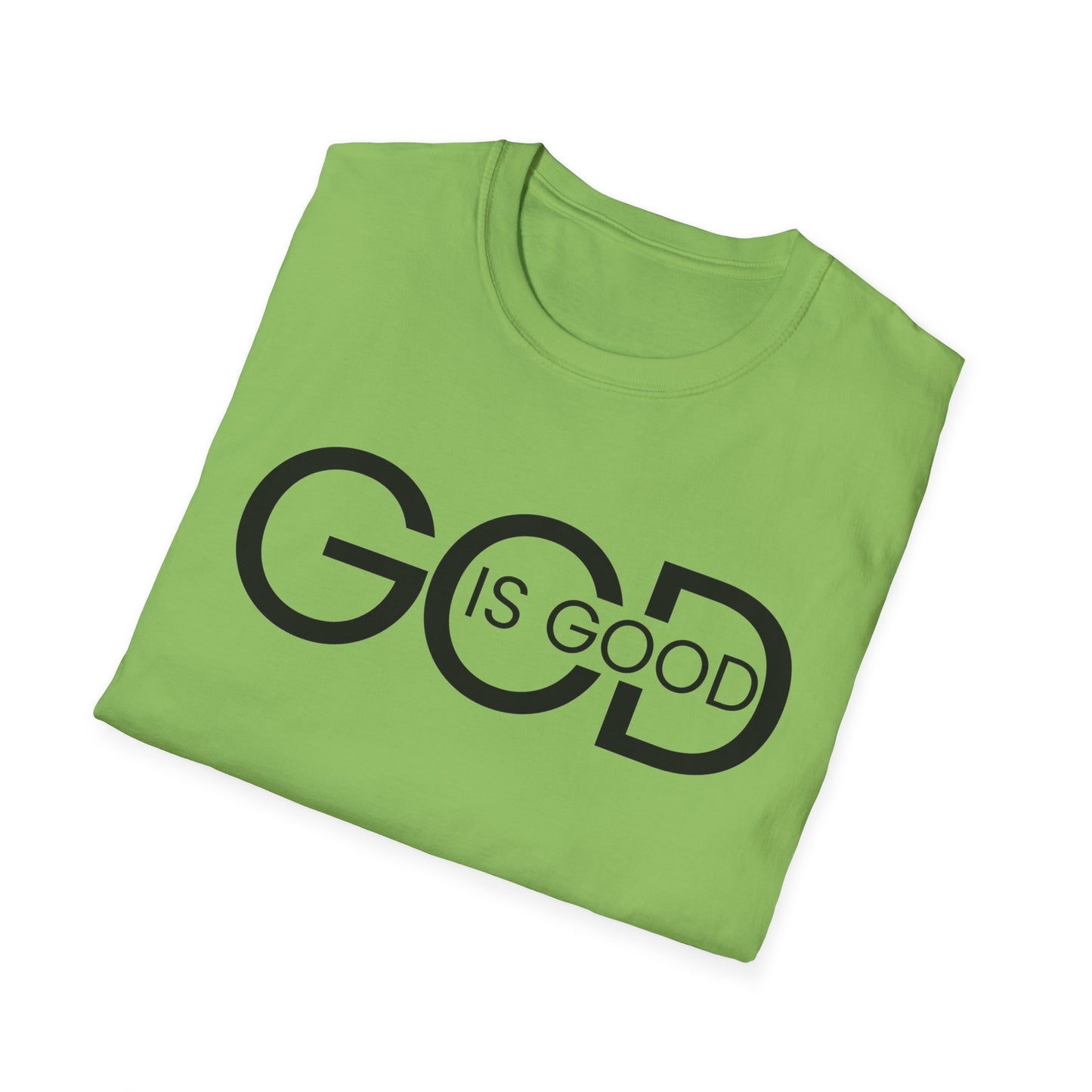 Faith-Inspired Unisex Softstyle T-Shirt | God is Good Tee | Comfortable Casual Wear | Perfect for Church, Gifts, Everyday Style, Faith