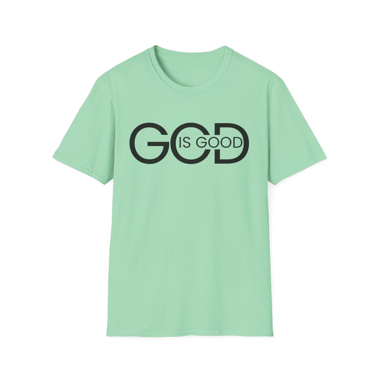 Faith-Inspired Unisex Softstyle T-Shirt | God is Good Tee | Comfortable Casual Wear | Perfect for Church, Gifts, Everyday Style, Faith