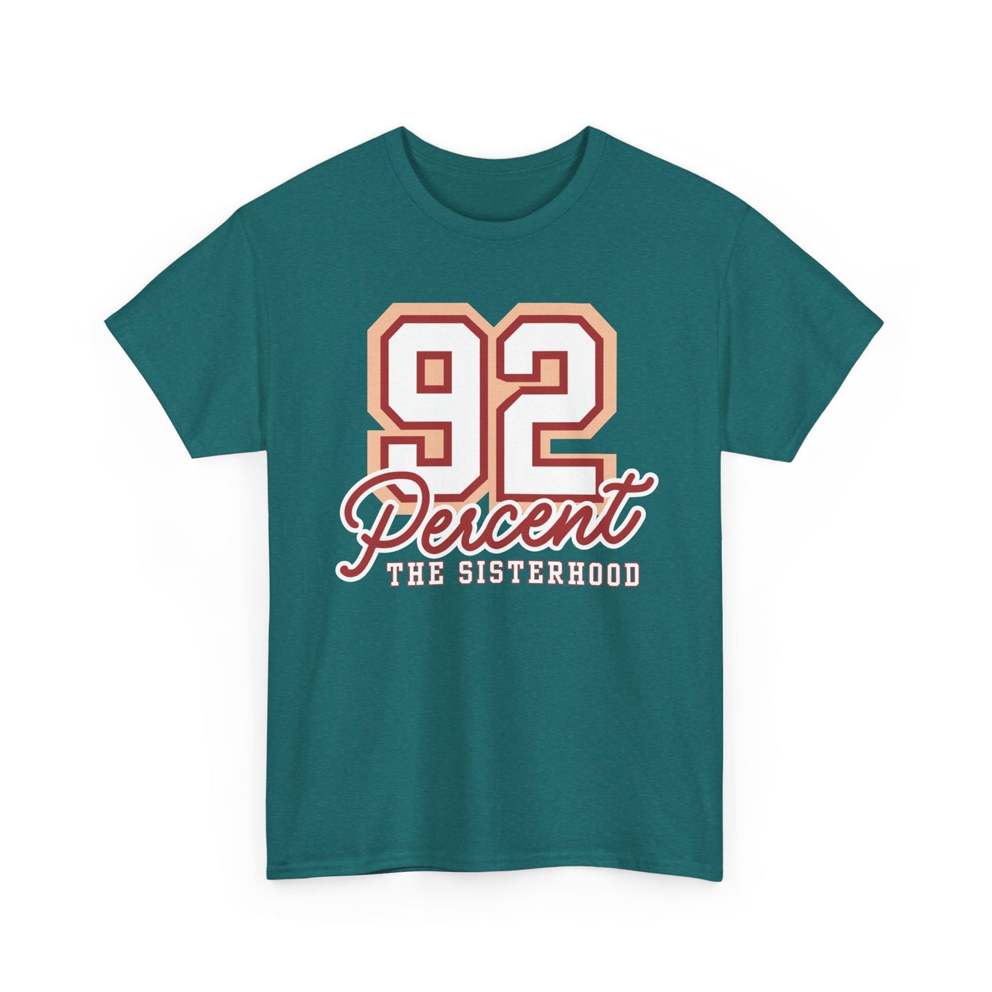 92 Percent The Sisterhood Unisex Heavy Cotton Tee