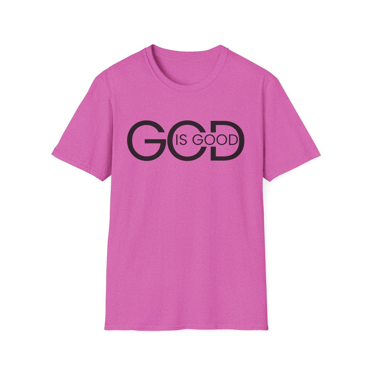 Faith-Inspired Unisex Softstyle T-Shirt | God is Good Tee | Comfortable Casual Wear | Perfect for Church, Gifts, Everyday Style, Faith