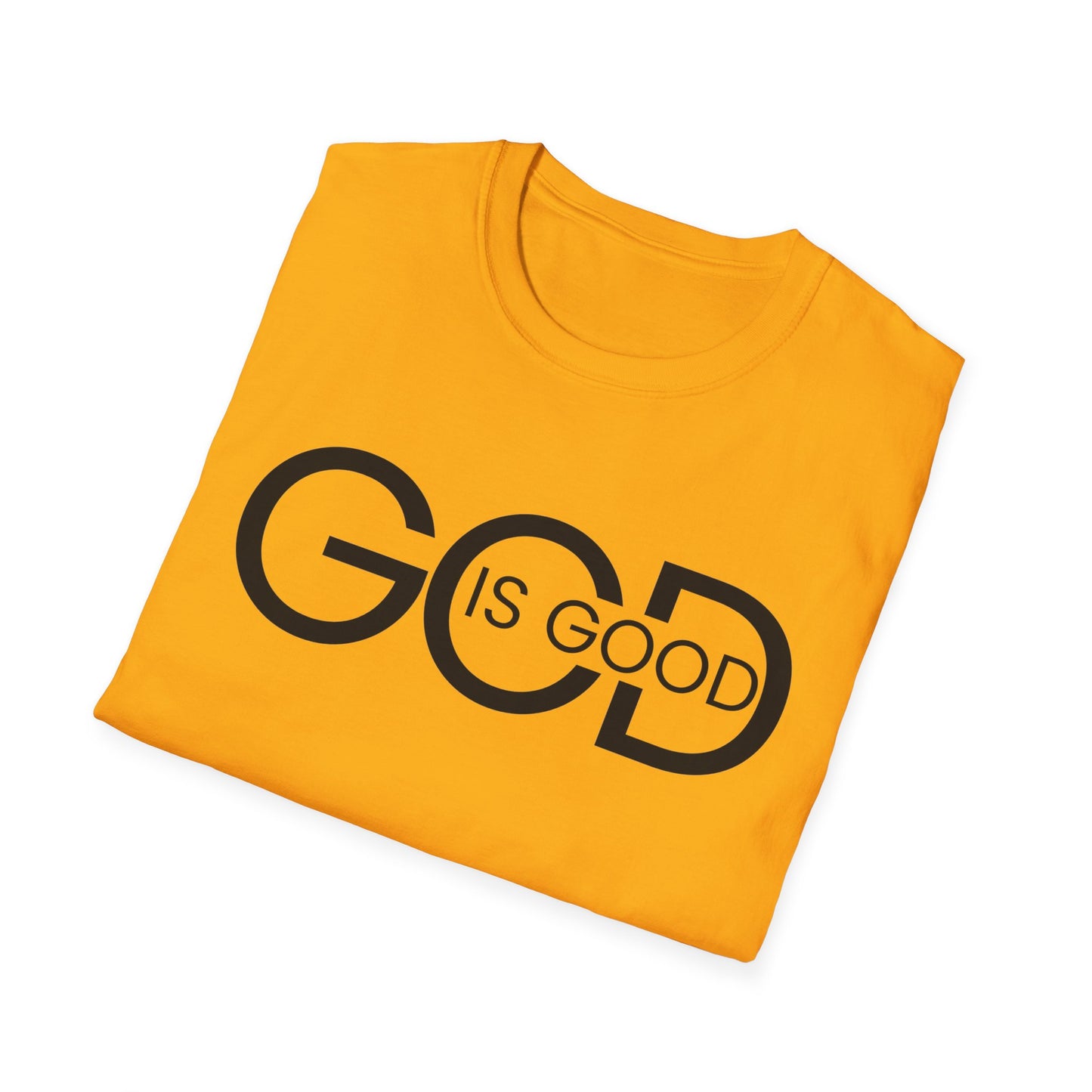 Faith-Inspired Unisex Softstyle T-Shirt | God is Good Tee | Comfortable Casual Wear | Perfect for Church, Gifts, Everyday Style, Faith