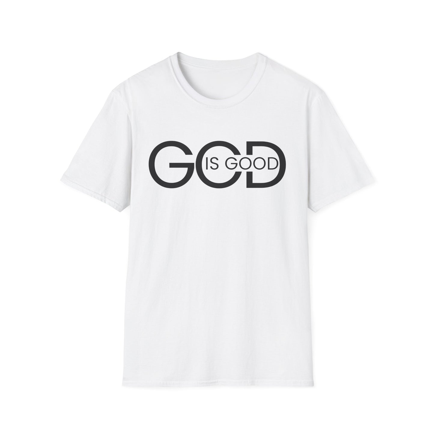 Faith-Inspired Unisex Softstyle T-Shirt | God is Good Tee | Comfortable Casual Wear | Perfect for Church, Gifts, Everyday Style, Faith