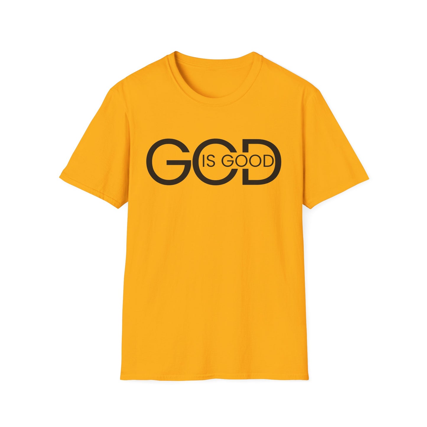 Faith-Inspired Unisex Softstyle T-Shirt | God is Good Tee | Comfortable Casual Wear | Perfect for Church, Gifts, Everyday Style, Faith