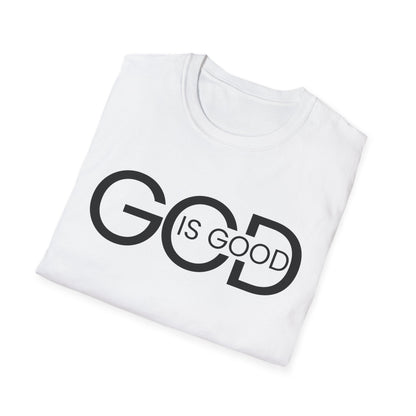 Faith-Inspired Unisex Softstyle T-Shirt | God is Good Tee | Comfortable Casual Wear | Perfect for Church, Gifts, Everyday Style, Faith