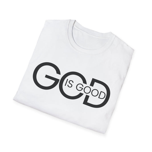 Faith-Inspired Unisex Softstyle T-Shirt | God is Good Tee | Comfortable Casual Wear | Perfect for Church, Gifts, Everyday Style, Faith