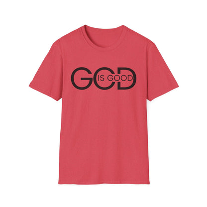 Faith-Inspired Unisex Softstyle T-Shirt | God is Good Tee | Comfortable Casual Wear | Perfect for Church, Gifts, Everyday Style, Faith