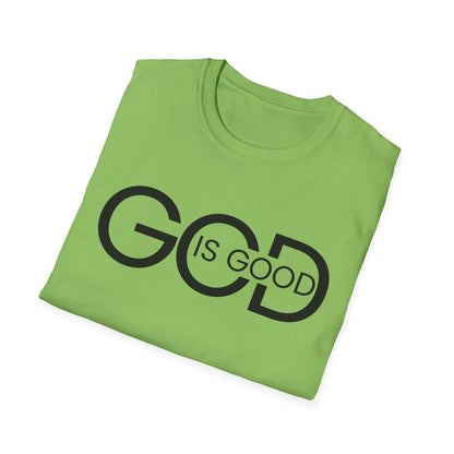 Faith-Inspired Unisex Softstyle T-Shirt | God is Good Tee | Comfortable Casual Wear | Perfect for Church, Gifts, Everyday Style, Faith
