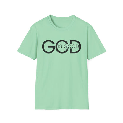 Faith-Inspired Unisex Softstyle T-Shirt | God is Good Tee | Comfortable Casual Wear | Perfect for Church, Gifts, Everyday Style, Faith