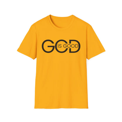 Faith-Inspired Unisex Softstyle T-Shirt | God is Good Tee | Comfortable Casual Wear | Perfect for Church, Gifts, Everyday Style, Faith